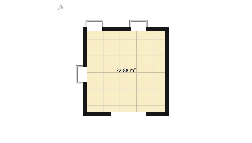 Rustic Bathroom floor plan 25.24