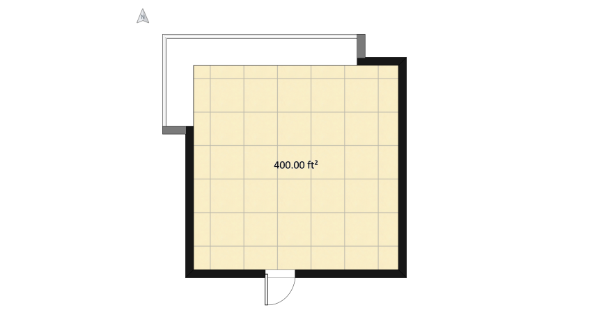 Small downtown apartment floor plan 40.15