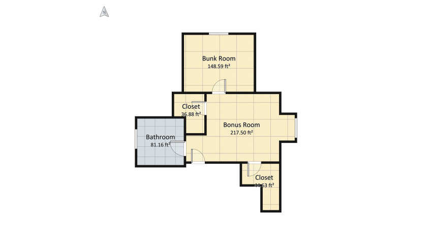 Bonus Room 2.0 floor plan 53.32