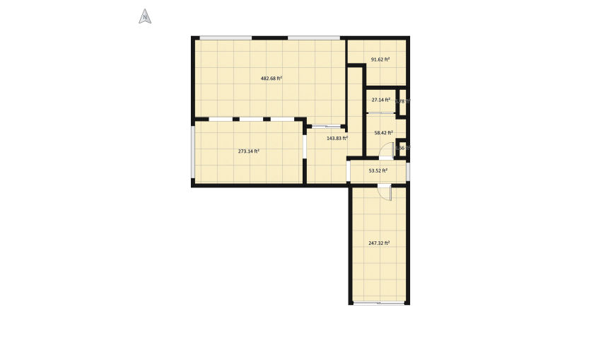 unnamed floor plan 264.45