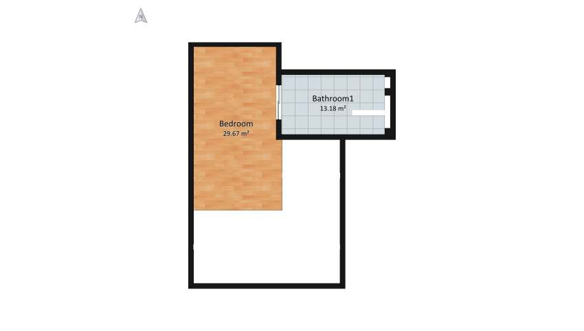 Cozy Loft floor plan 150.08
