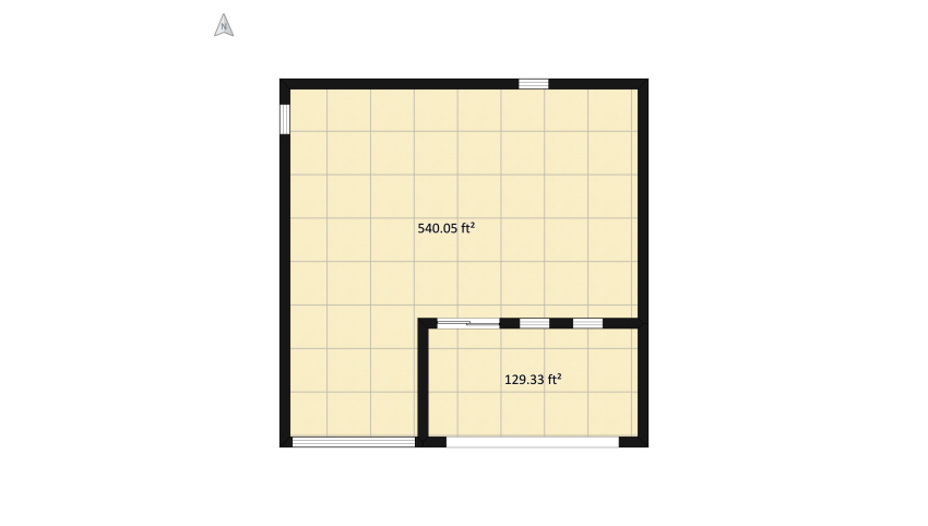 #StoreContest_Mid-Century Modern Furniture Store floor plan 135.8