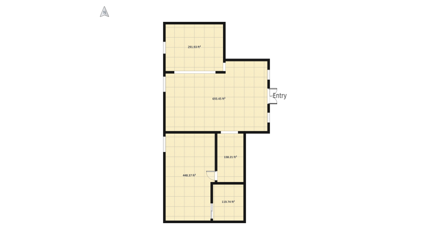 Contrasted Design floor plan 170.81