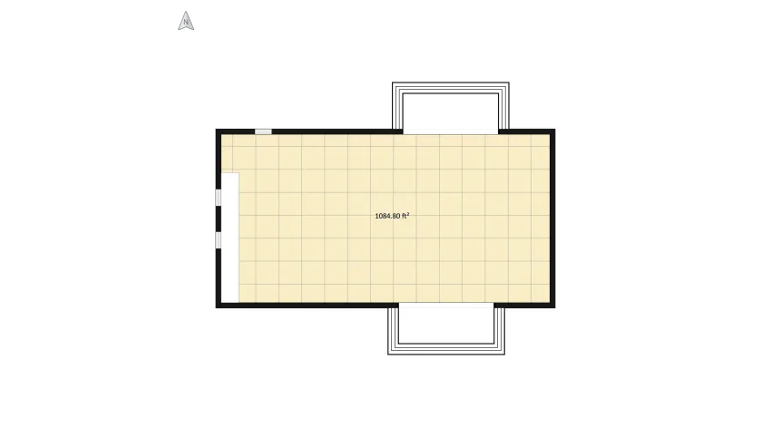 Bedroom floor plan 110.36