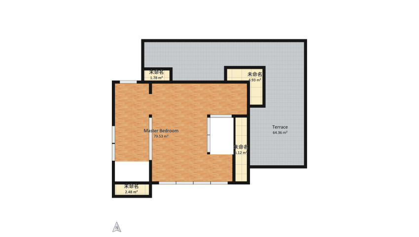 Casa Laranja e Preto floor plan 1708.79