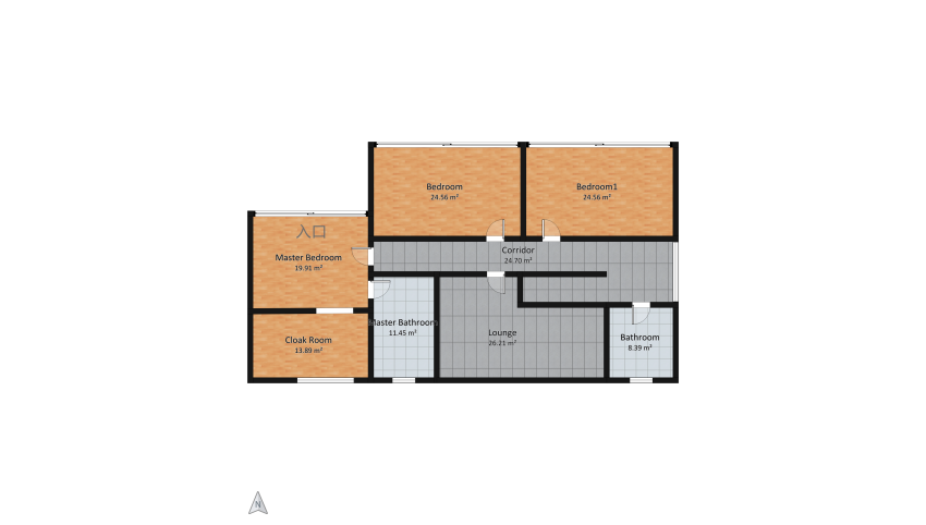Dream House #1 floor plan 259.34