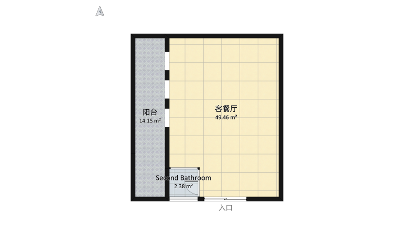 #VeryPeriContest-holiday apartments floor plan 72.4