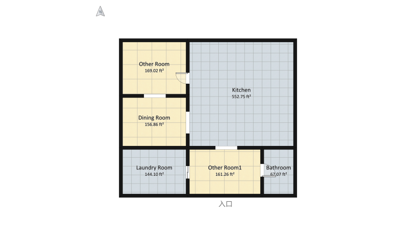 mondrian floor plan 128.69