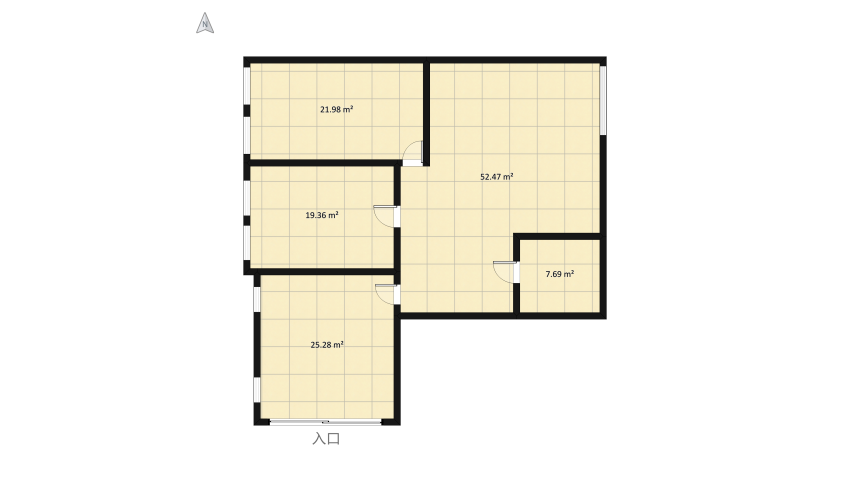 Flat Jeremiego floor plan 139.21