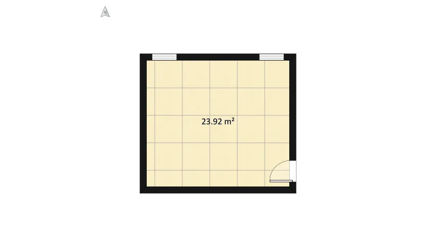 Maranao inspired bedroom floor plan 26.33
