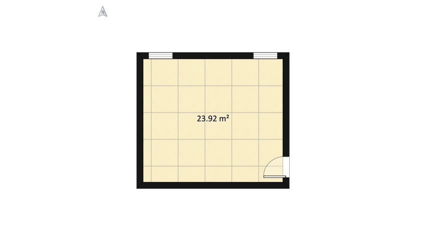 Maranao inspired bedroom floor plan 26.33