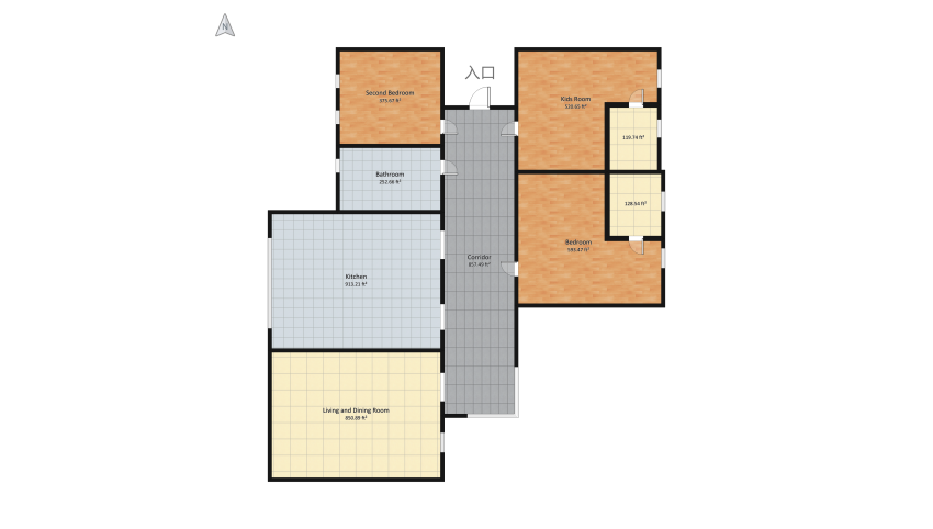 Luxury House floor plan 460.71