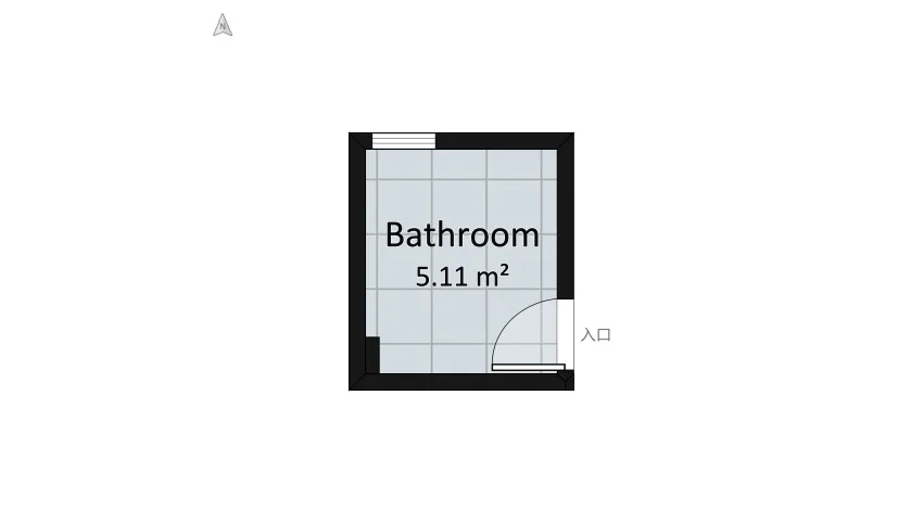 Eslam's Bathroom floor plan 5.94