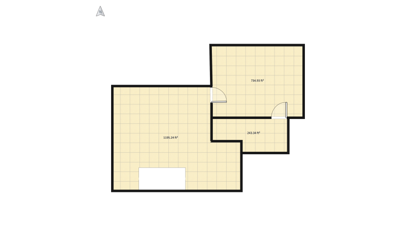 Duplex floor plan 389.47