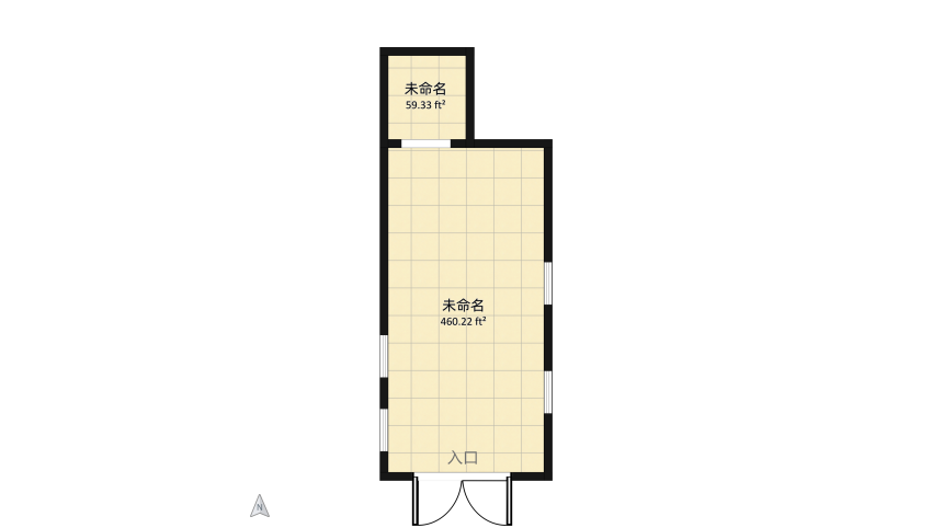 Tiny house for web floor plan 97.47