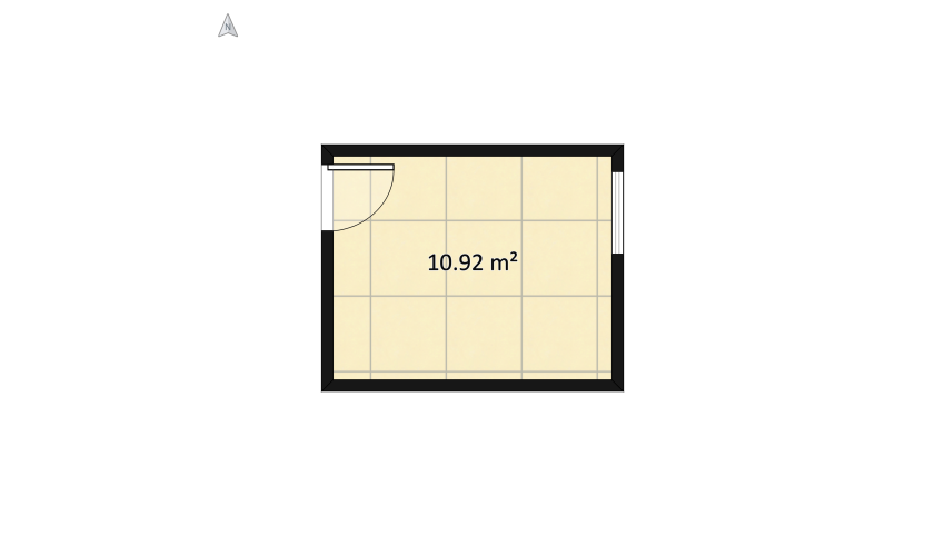 green bedroom floor plan 11.96