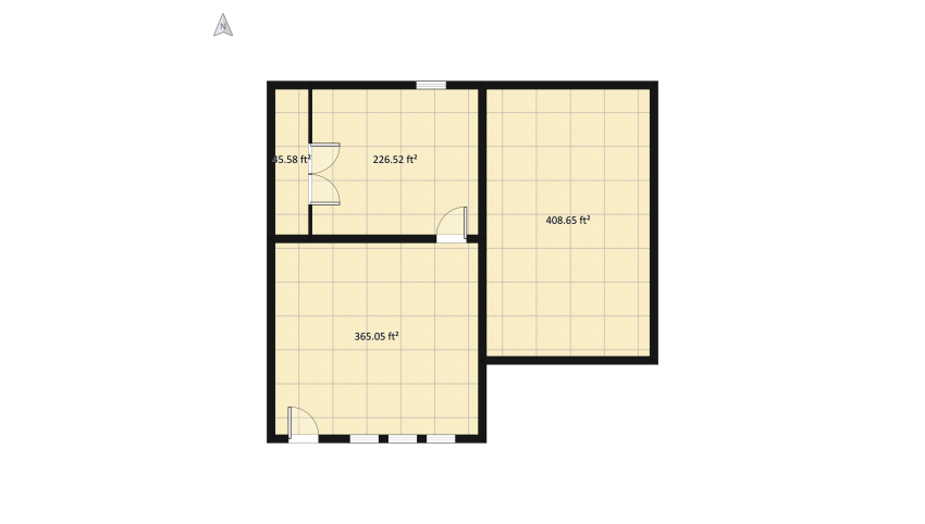 BEDROOM EXAMPLE floor plan 28.25