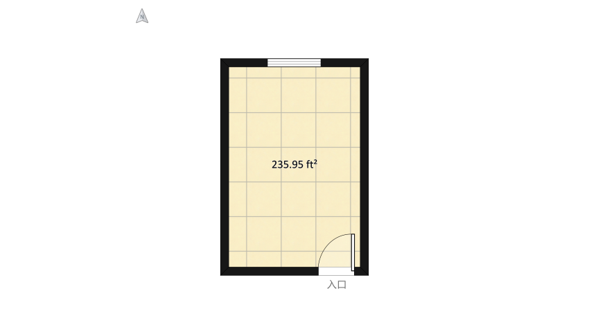 College Dorm Room floor plan 24.28