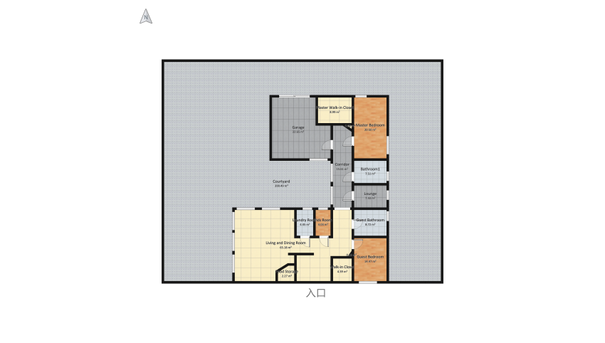 Appartamento in periferia floor plan 640.35