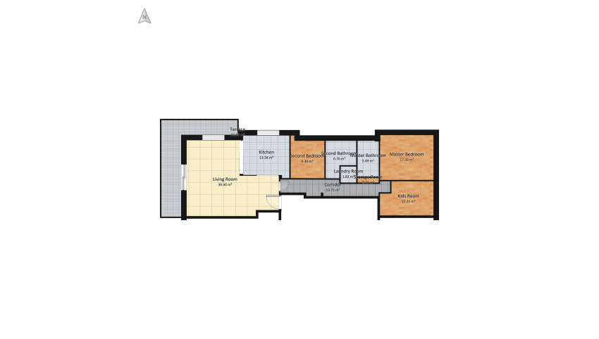 a-TA Design - Roma v.3 floor plan 155.87
