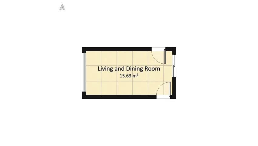 Copy of Sala estar/jantar floor plan 17.7
