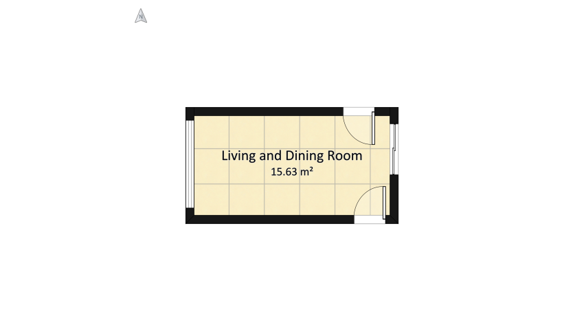 Copy of Sala estar/jantar floor plan 17.7