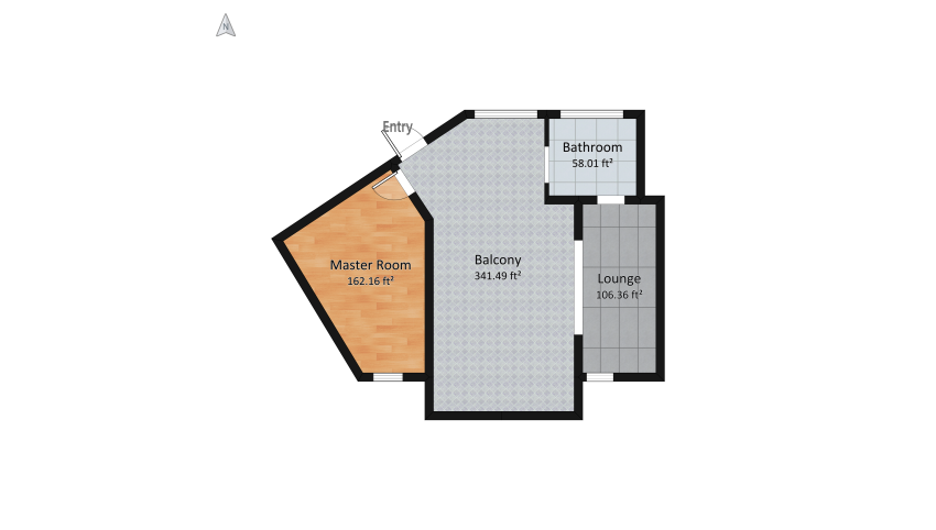 Room 3 - Honeycomb Element floor plan 69.65
