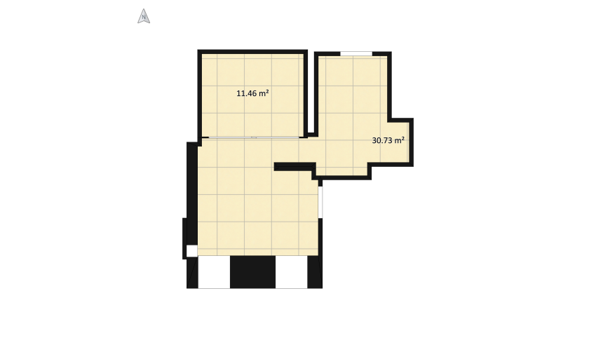 Master Bedroom  floor plan 26.36