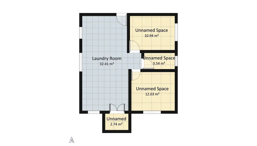 Copy of copia de casa 2 con varanda cocina floor plan 61.66