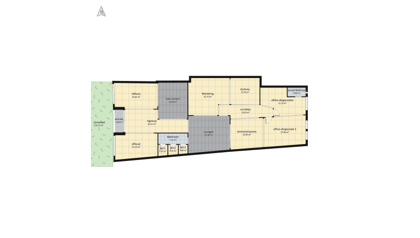 Ufficio3 floor plan 363.54