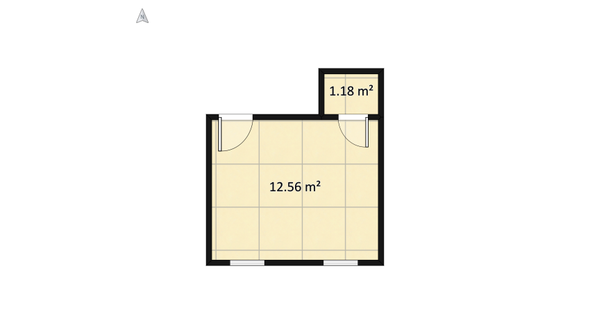 Dream Bedroom floor plan 14.96