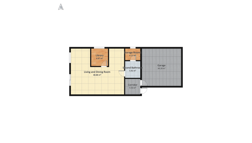Thin House floor plan 231.19