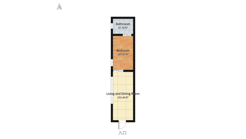 Shipping Container House floor plan 33.31