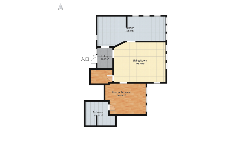 university-loft floor plan 149.02
