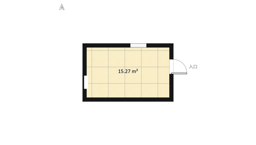 Bathroom Gold/Black/Grey floor plan 17.27