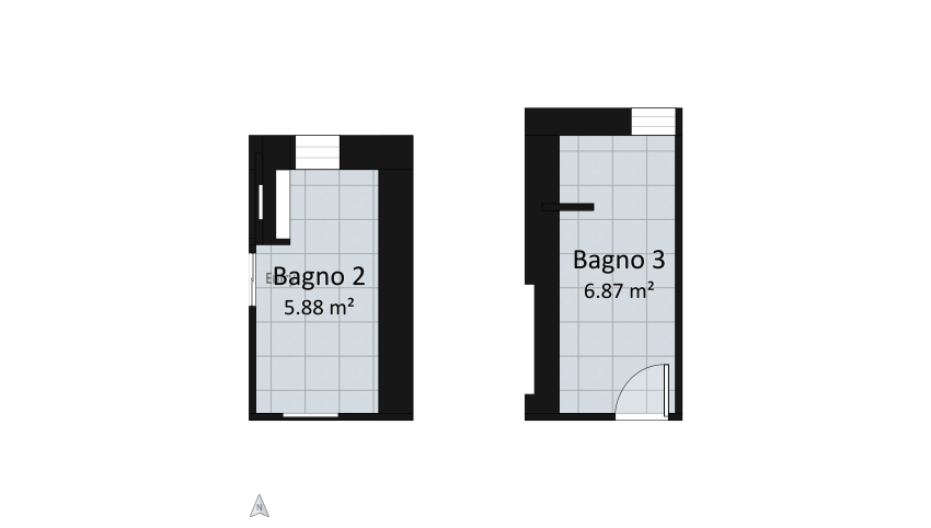 Bagno 2 floor plan 12.75