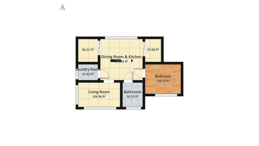 Just another Tiny Home! floor plan 61.06