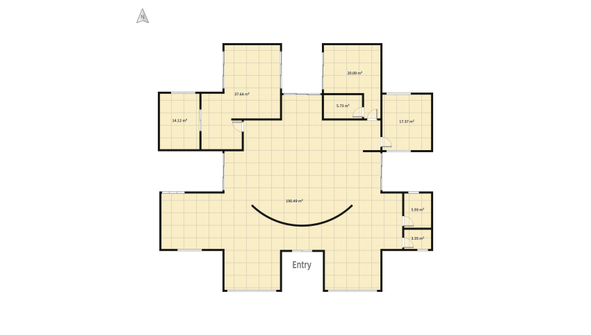 HASTAG'S HOUSE floor plan 309.13