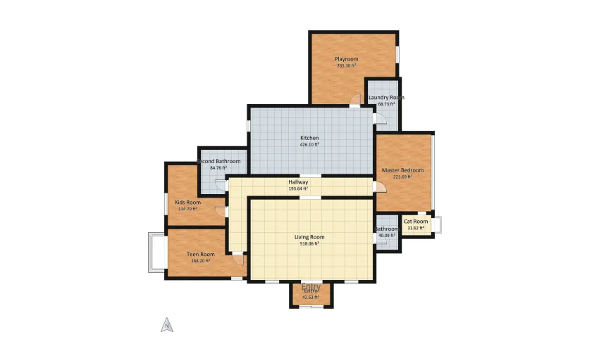 U2A2 My Dream Home Belair, Chase floor plan 203.99