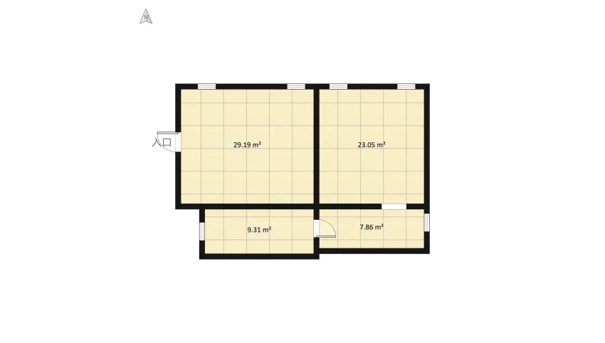 My dream apartment floor plan 77.67