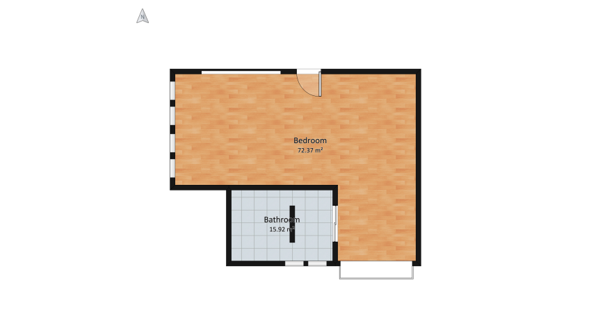 bedroom 000 floor plan 95.19