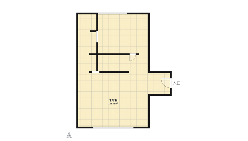 Cabin - Glamping floor plan 163.83