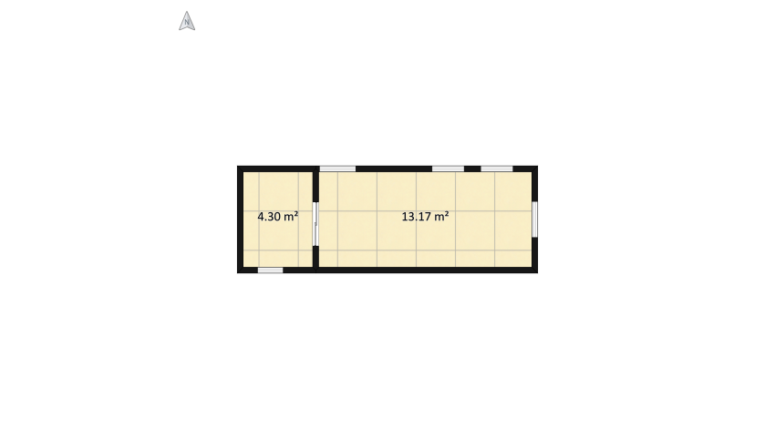 Cosy and Functional Tiny House floor plan 27.32