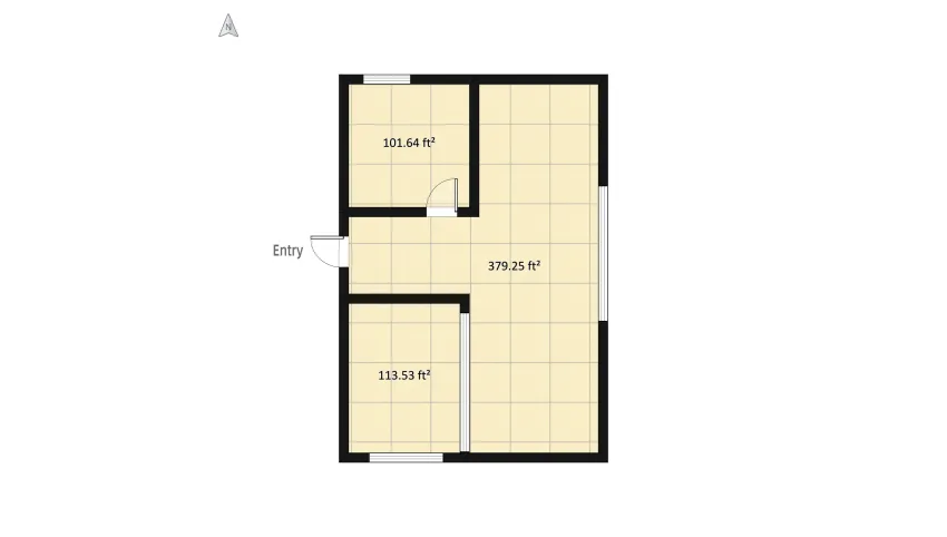 STUDIO floor plan 53.69