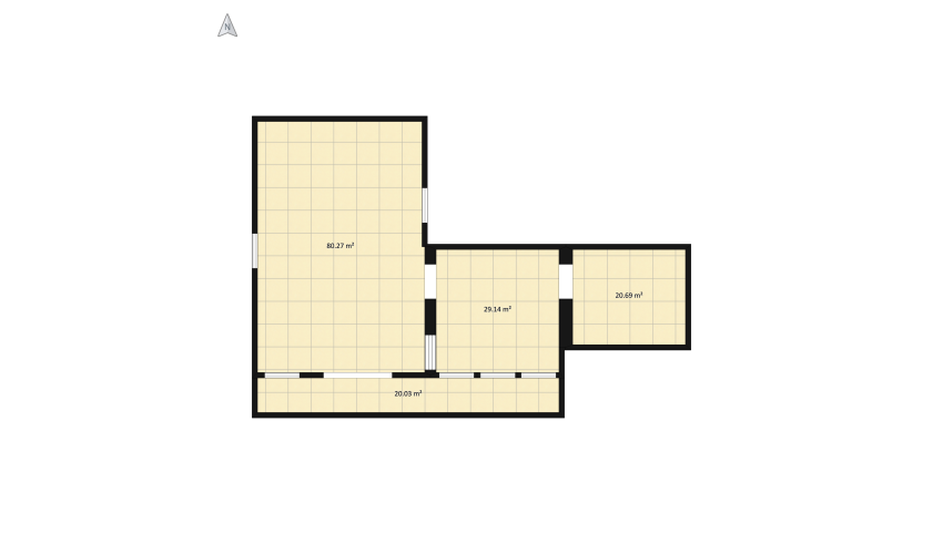 Rêverie, boiseries et géométrie floor plan 166.13