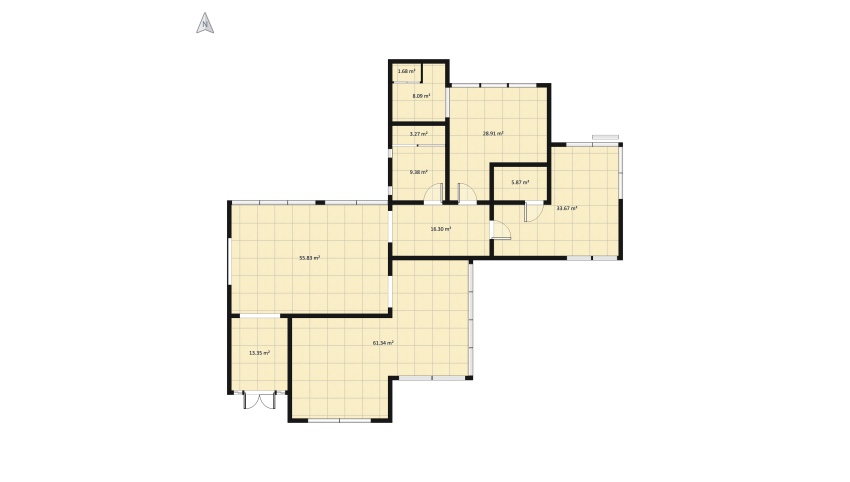 #HSDA2020Residential MODERN MOUNTAIN HOUSE floor plan 261.42