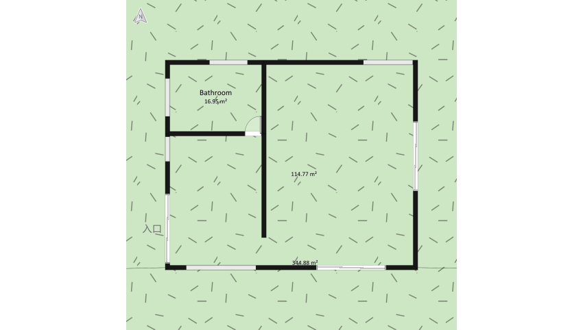 little house floor plan 821.96