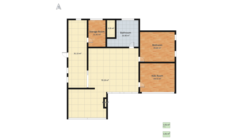 room floor plan 222.73