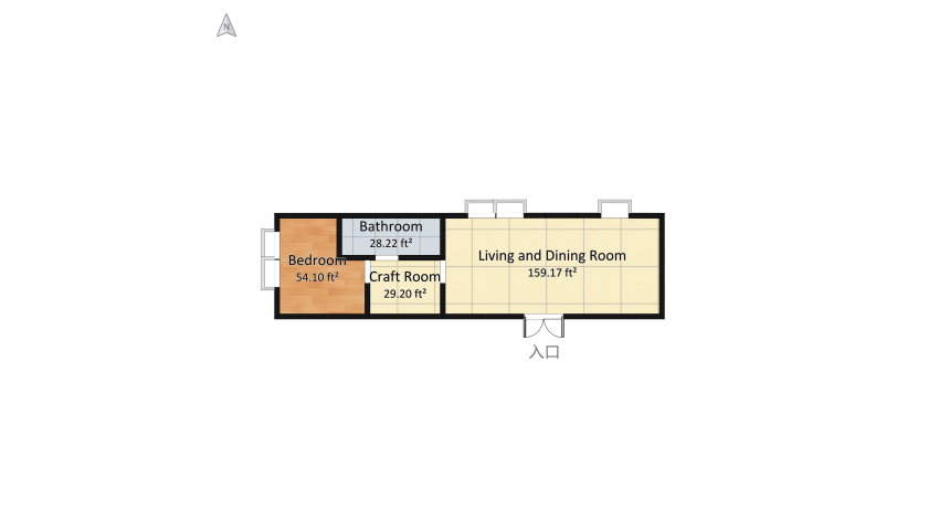 Sustainable Energy Efficient Tiny Home #EcoHomeContest floor plan 28.01