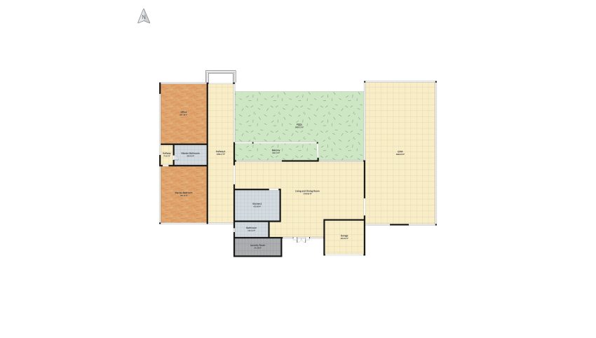 villa floor plan 2195.25